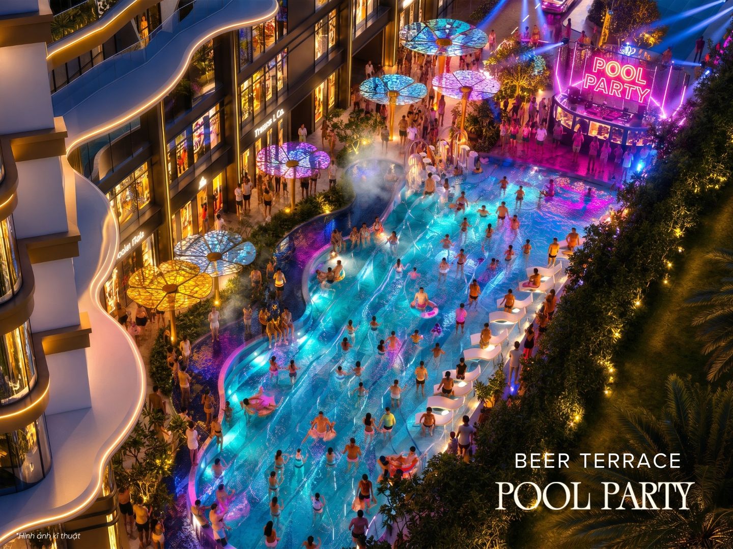 Beer Terrace – Pool Party